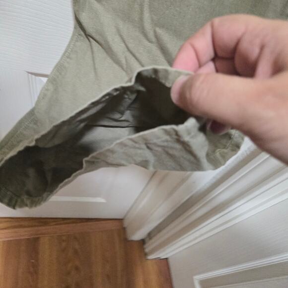 AG Adriano Goldschmied Rosemary Linen Pants Size 27 Khaki Beige - Picture 7 of 10